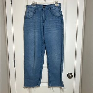 PrettyLittleThing Light Blue Denim Jeans Size 4